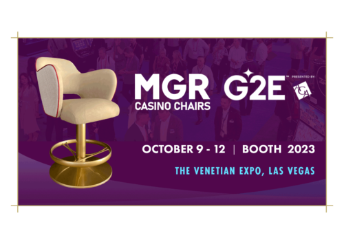 Mgr Casino Chairs al Global gaming expo 2023 di Las Vegas
